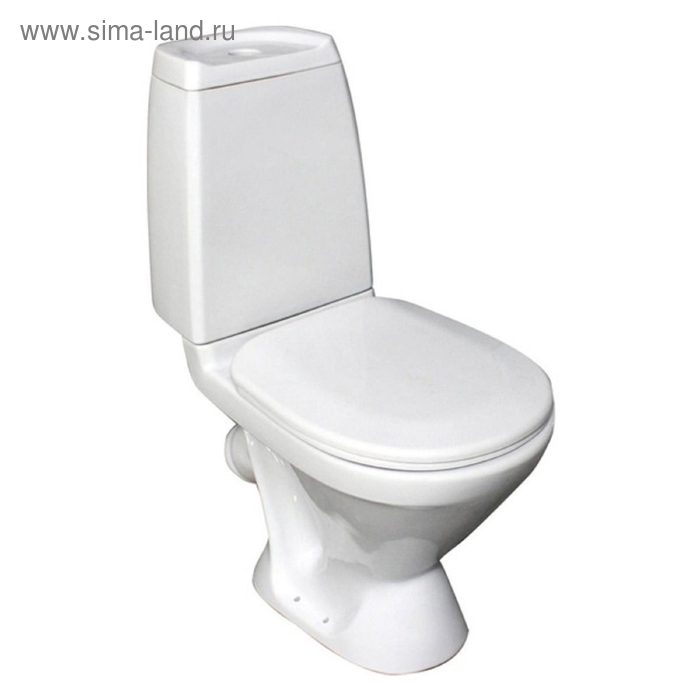 Унитаз-компакт «Кама Комфорт», 1-режим, арматура Alca Plast, белый - Фото 1