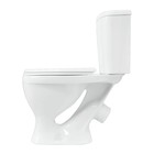 Унитаз компакт Sanita «Формат Стандарт», 1-режимная арматура Уклад, сиденье полипропилен, цвет белый - Фото 4