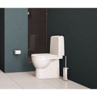 Унитаз компакт Sanita Best SL DM, 2-режима, сиденье с микролифтом, арматура Geberit, белый - Фото 4