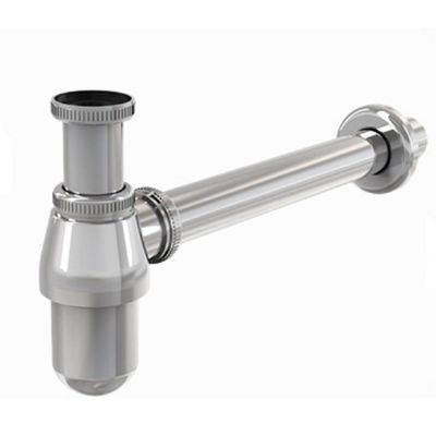 Сифон Alcaplast A431, для раковины, 5/4", диаметр 32 мм, с накидной гайкой