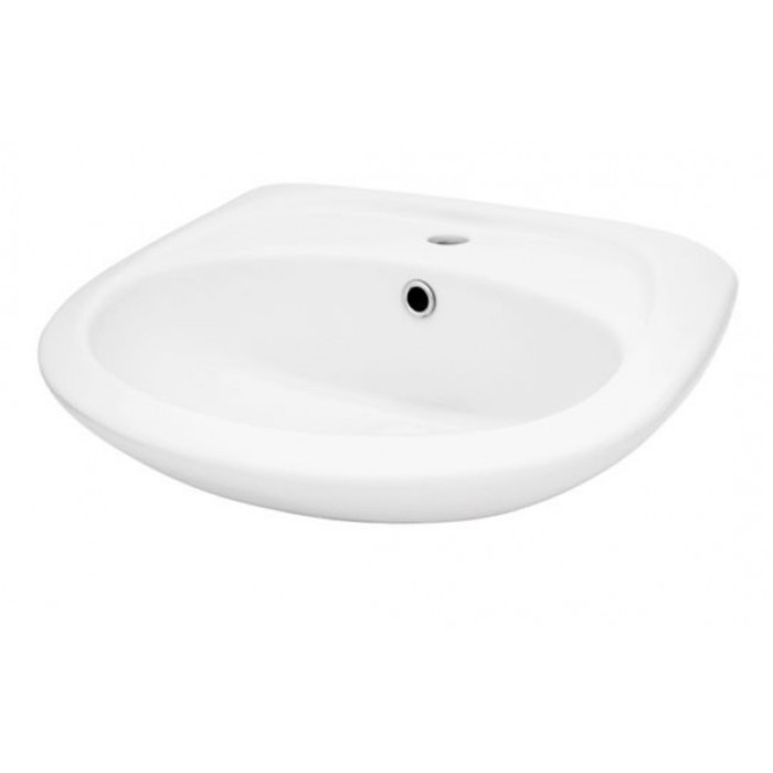 Раковина Santek «Бриз-50» c отверстием под смеситель, с пьедесталом - Фото 1