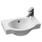 Раковина Santek «Форум-45» c правым отверстием под смеситель, без пьедестала - Фото 1