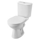 Унитаз-компакт Santek «Бореаль» косой выпуск, однорежимная арматура, сиденье полипропилен - Фото 1