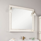 Зеркало «Жерона-105», цвет белое золото - Фото 1