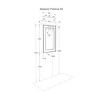 Зеркало AQUATON Римини 60 1A177602RN010 - Фото 4