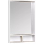 Шкаф-зеркало «Йорк 55», цвет белый ясень - фото 297797940