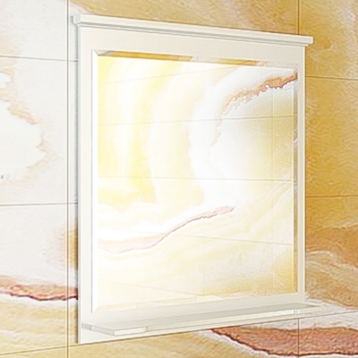 Зеркало Comforty «Тбилиси 70», 700×800×116 мм, цвет белый