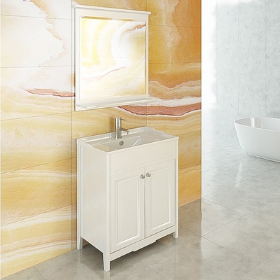 Зеркало Comforty «Тбилиси 70», 700×800×116 мм, цвет белый