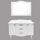 Тумба Comforty с раковиной Монако 120, цвет белый - Фото 5