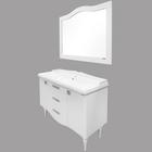 Тумба Comforty с раковиной Монако 120, цвет белый - Фото 6
