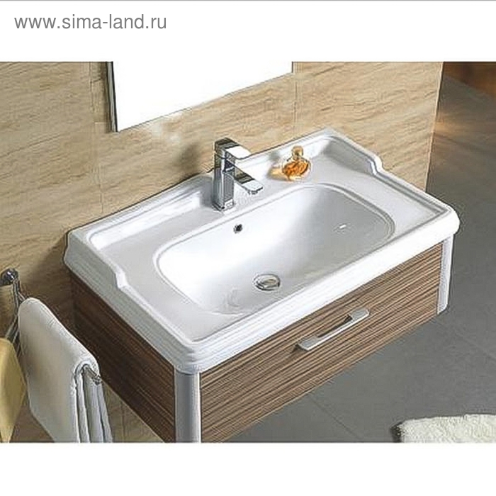 Раковина Comforty 3380, накладная, цвет белый - Фото 1