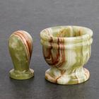 Набор ступка с пестиком, 6,3 см, оникс, МИКС - Фото 2