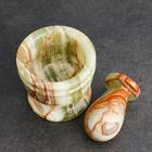 Набор ступка с пестиком, 6,3 см, оникс, МИКС - Фото 3