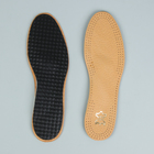 Стельки для обуви, амортизирующие, с мягким супинатором, 35-36р-р, пара, цвет светло-коричневый - Фото 4