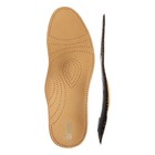 Стельки для обуви амортизирующие, с жёстким супинатором, 39-40р-р, пара, цвет светло-коричневый - Фото 2