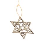 Подвеска резная под роспись "Новогодняя звёздочка" - Фото 2