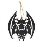 Подвеска резная «Летучая мышь» - Фото 1