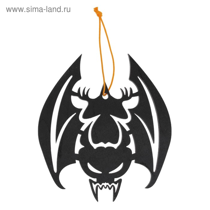 Подвеска резная «Летучая мышь» - Фото 1