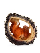 Садовая фигура из полистоуна «Белка в шишке», 25×20×14 см - Фото 12