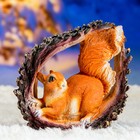Садовая фигура из полистоуна «Белка в шишке», 25×20×14 см - Фото 4