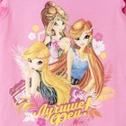 Футболка для девочек "Лучшие феечки", феи ВИНКС, рост 104 см, 4 года (30 р-р), 100% хлопок - Фото 2