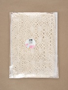 Кружево вязаное, 70 мм, 10±1 м, бежевое - Фото 4