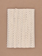 Кружево вязаное, 10 мм, 15±1 м, бежевое - Фото 4