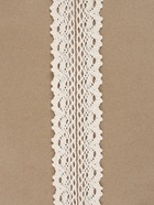 Кружево вязаное, 25 мм, 15±1 м, бежевое - Фото 3