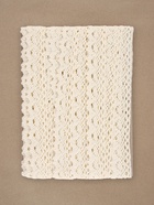 Кружево вязаное, 25 мм, 15±1 м, бежевое - Фото 4