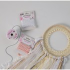 Кружево вязаное, 25 мм × 15 ± 1 м, цвет бежевый - Фото 3