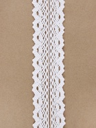 Кружево вязаное, 25 мм, 15±1 м, белое - Фото 2