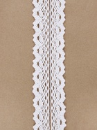 Кружево вязаное, 25 мм, 15±1 м, белое - Фото 3