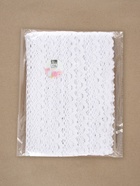 Кружево вязаное, 25 мм, 15±1 м, белое - Фото 5