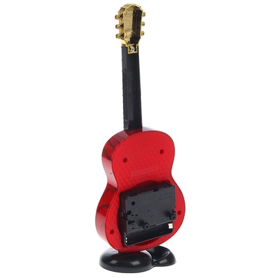 Часы - будильник настольные «Гитара», дискретный ход, циферблат 5.5×5.5 см