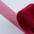 Регилин плоский, 40 мм, 45 ± 1 м, цвет бордовый - Фото 1