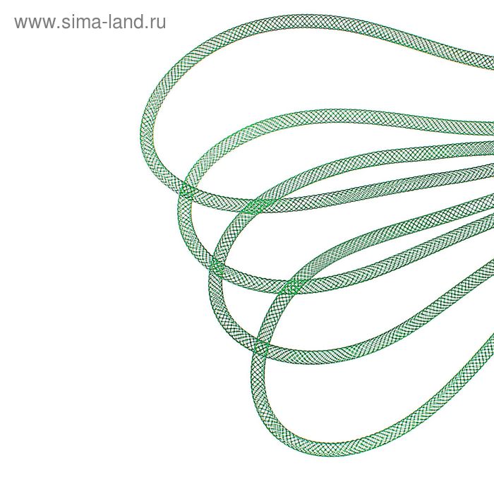 Регилин круглый, d=4мм, 25±1м, цвет зелёный - Фото 1