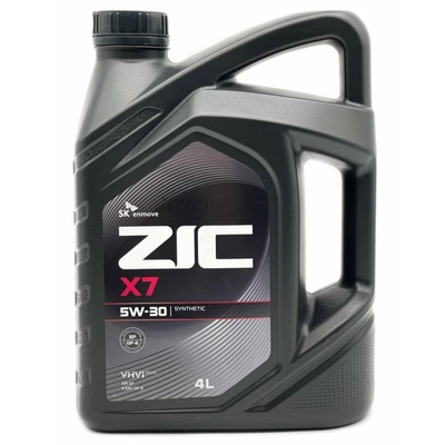 Масло моторное ZIC X7 5W-30, LS синт., 4 л