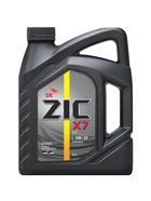 Масло моторное ZIC X7 5W-30, LS синт., 4 л - Фото 3