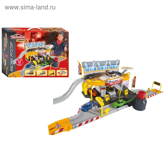 Игровой набор «Пит-стоп Creatix» с машинкой - Фото 1