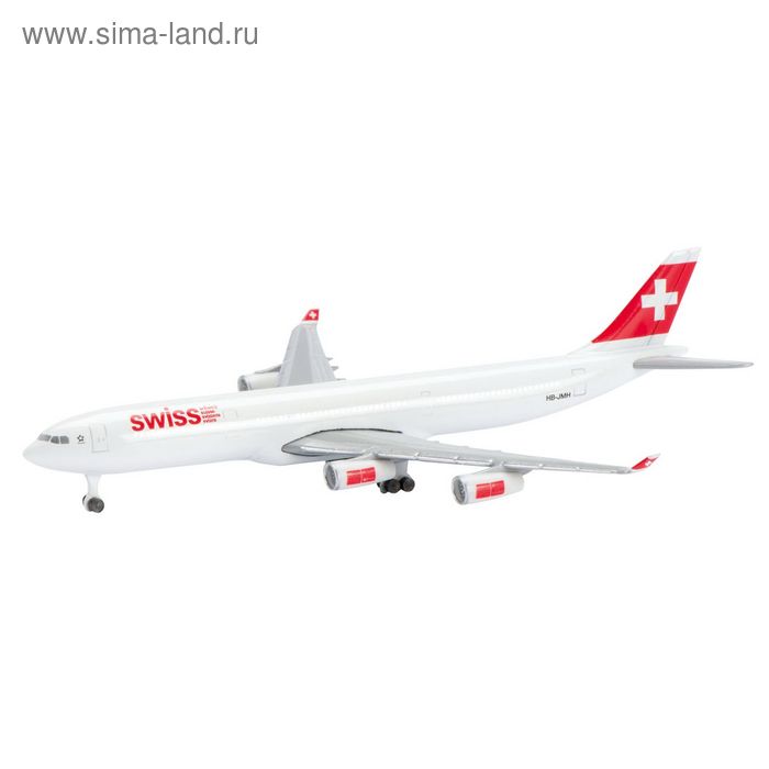 Самолёт Schabak Swiss Air, масштаб 1:600 - Фото 1