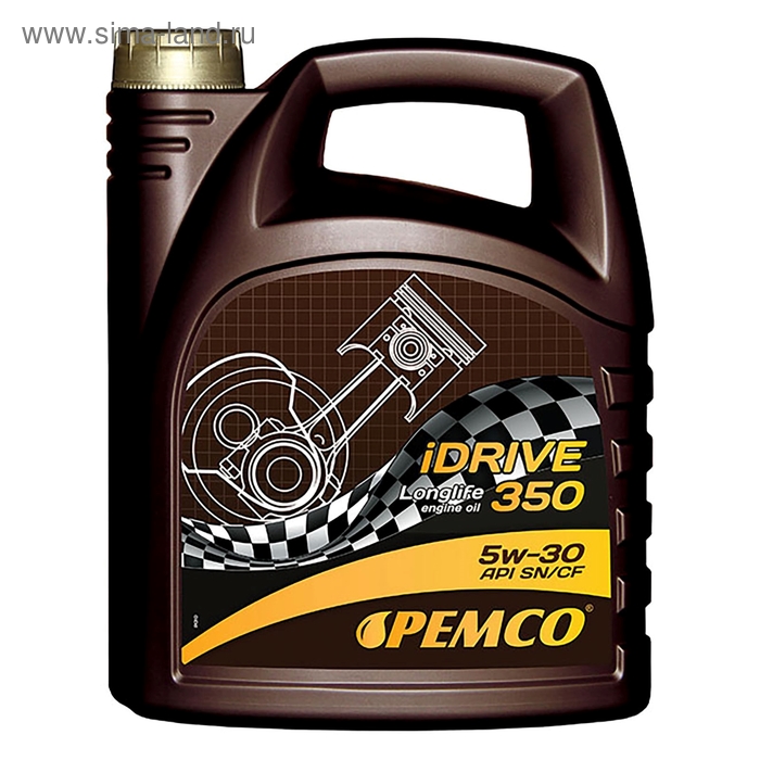 Моторное масло PEMCO iDRIVE 350 SAE 5W-30, 4 л - Фото 1