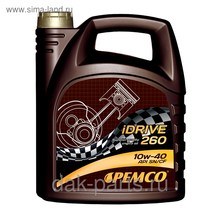 Моторное масло PEMCO iDRIVE 260 SAE 10W-40, 4 л - Фото 1