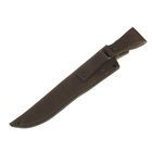 Нож нескладной "Пехотинец", кованная сталь 95х18, рукоять-венге, литье - Фото 5