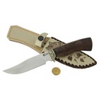 Нож нескладной "Юнкер", кованная сталь 95х18, рукоять-венге, литье - Фото 2
