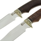 Нож нескладной "Юнкер", кованная сталь 95х18, рукоять-венге, литье - Фото 4