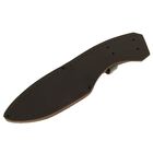 Нож нескладной "Разделочный",  дамасская сталь, рукоять-черное дерево, литье - Фото 6