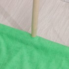 Салфетка из микрофибры, с отверстием для швабры, 250 г/м2, цвет зелёный - Фото 4