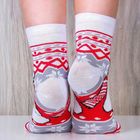 Носки женские "Мишка" 23-25 см, 80% хл.,17% п/э, 3% эл. - Фото 5