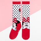 Гольфы Дисней «Минни Маус», цвет белый/красный, 14-16 см - Фото 3