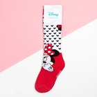 Гольфы Дисней «Минни Маус», цвет белый/красный,18-20 см - Фото 5